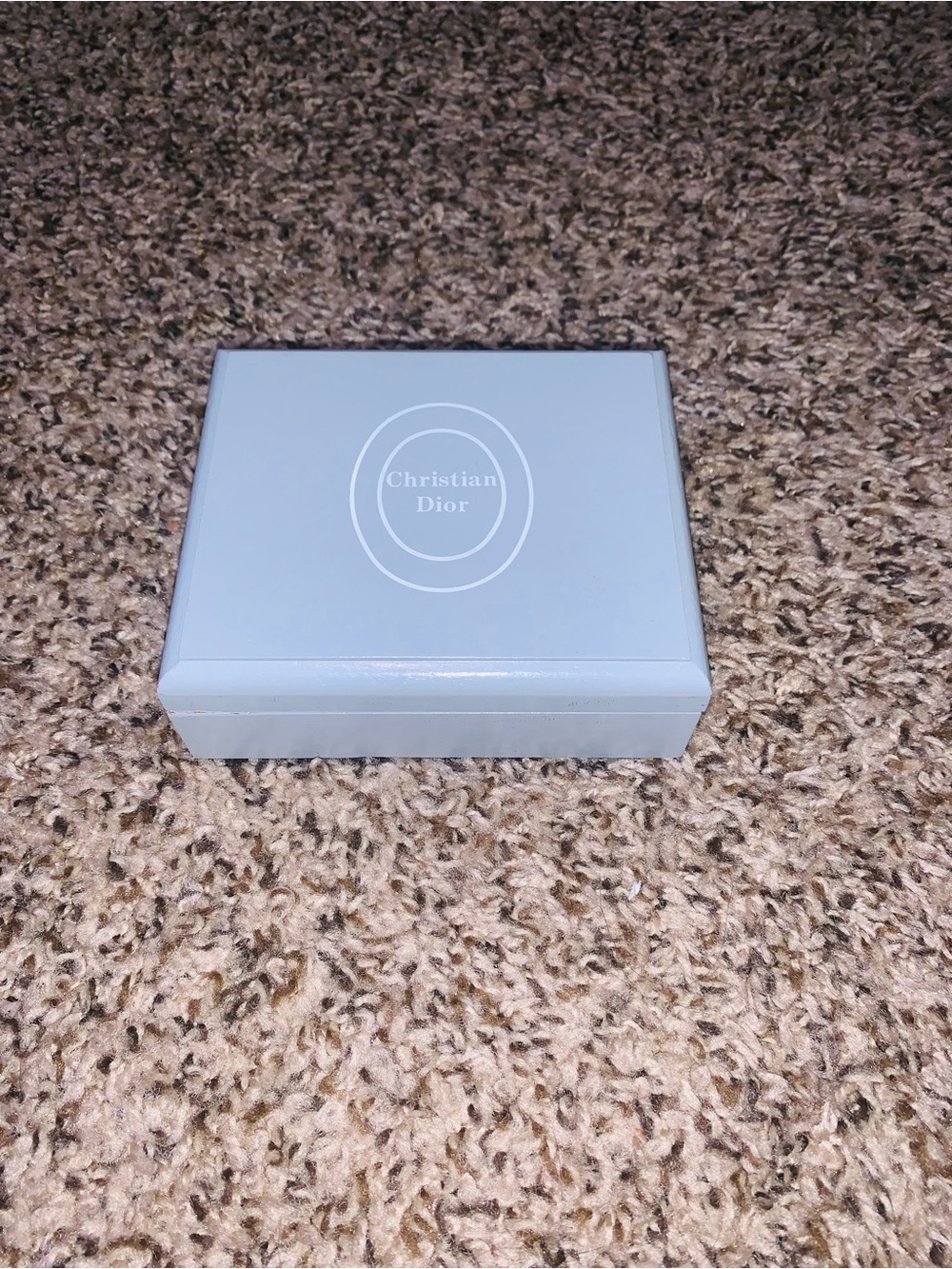 Dior Light Blue Christian Dior Jewelry Box